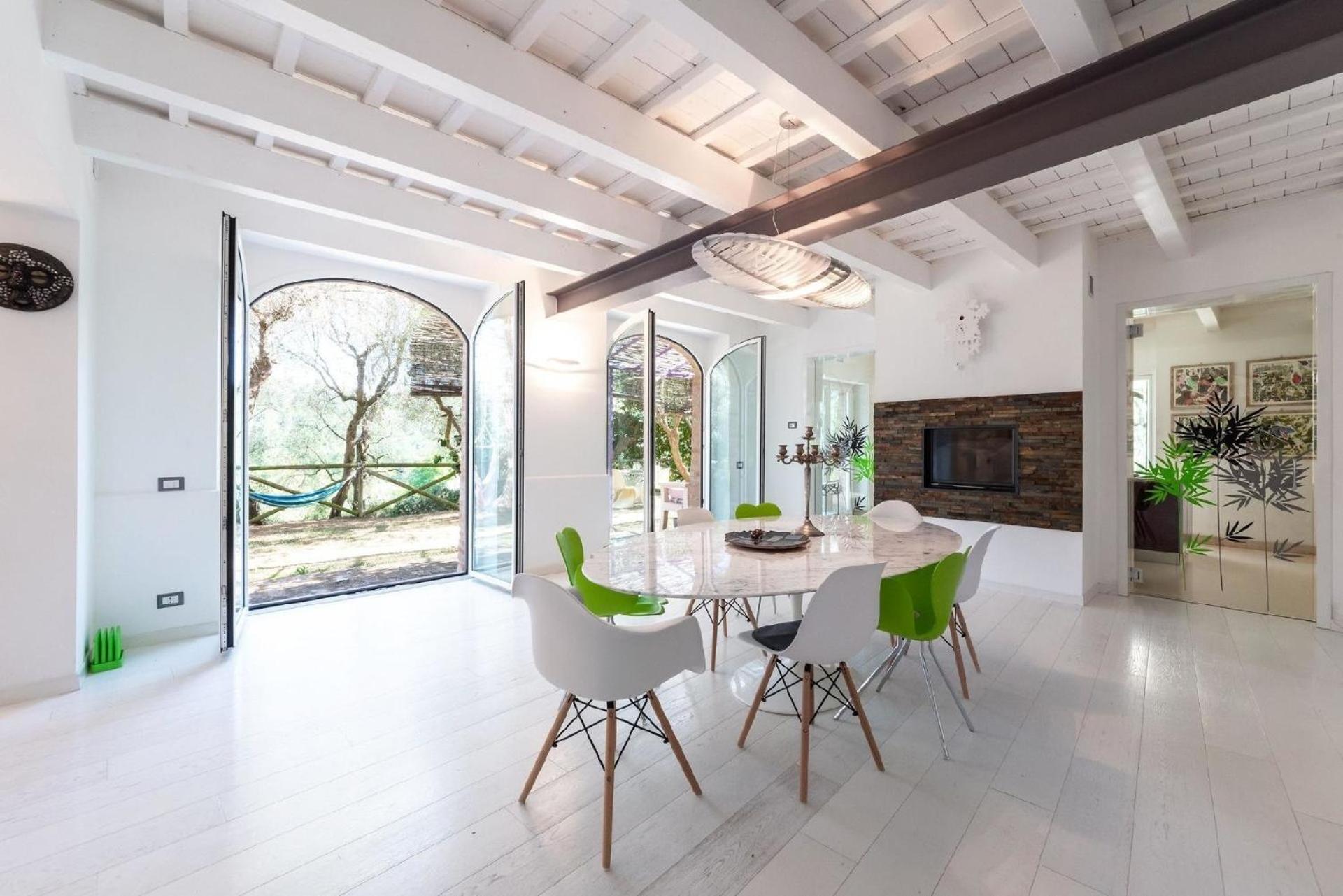 Meernahes Ferienhaus Casa Cantagallo Mit Pool Villa Fermo megye Kültér fotó