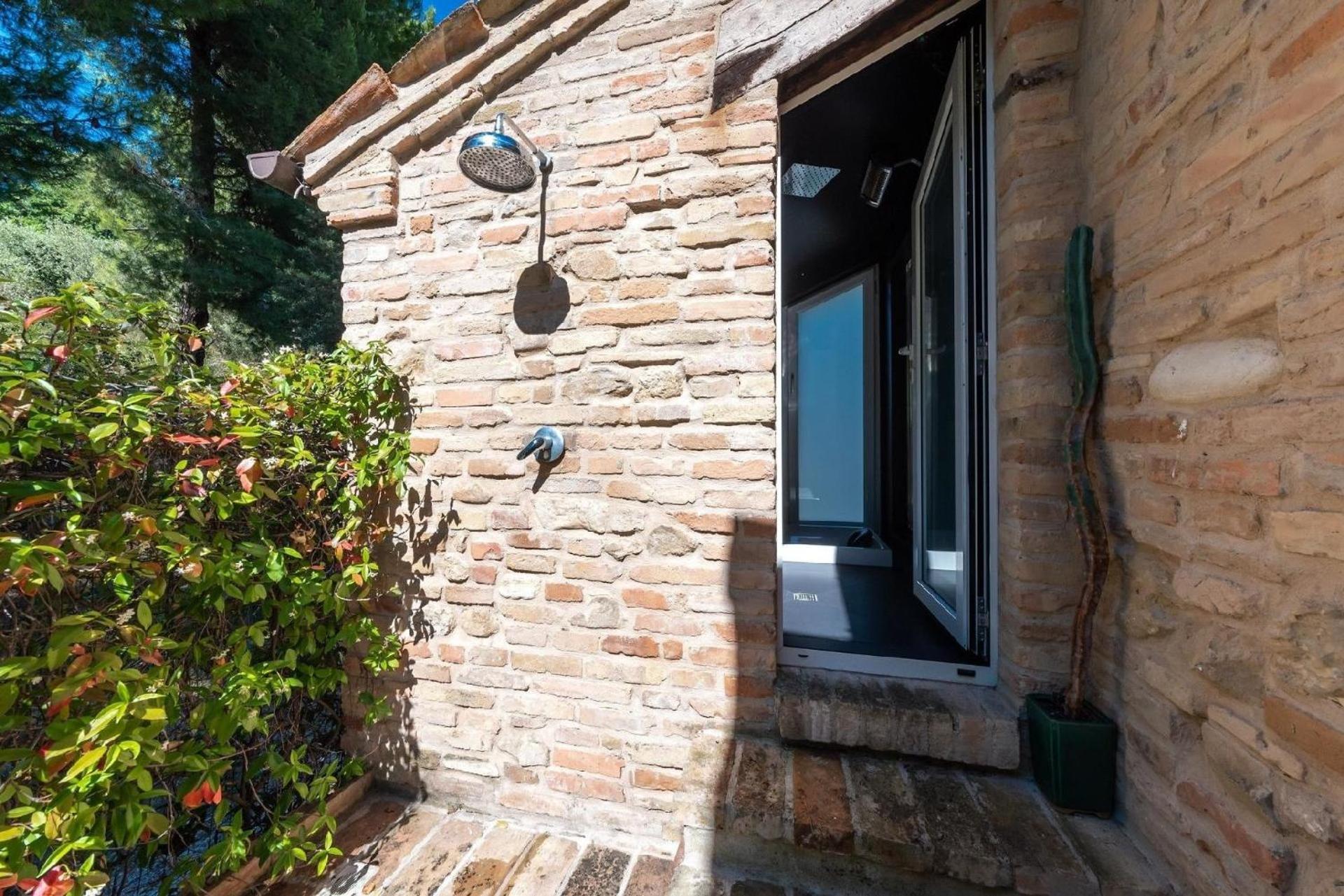 Meernahes Ferienhaus Casa Cantagallo Mit Pool Villa Fermo megye Kültér fotó