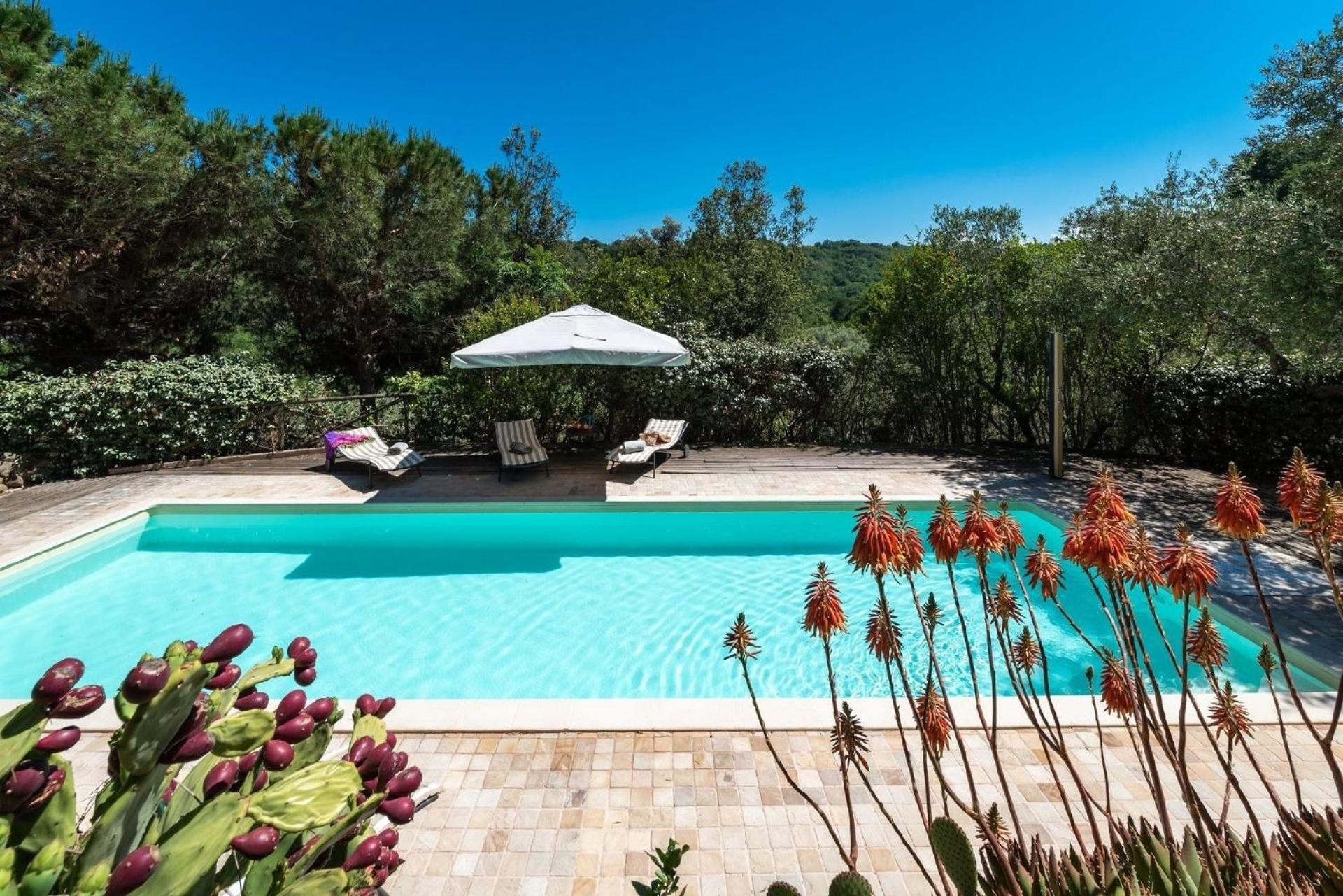Meernahes Ferienhaus Casa Cantagallo Mit Pool Villa Fermo megye Kültér fotó